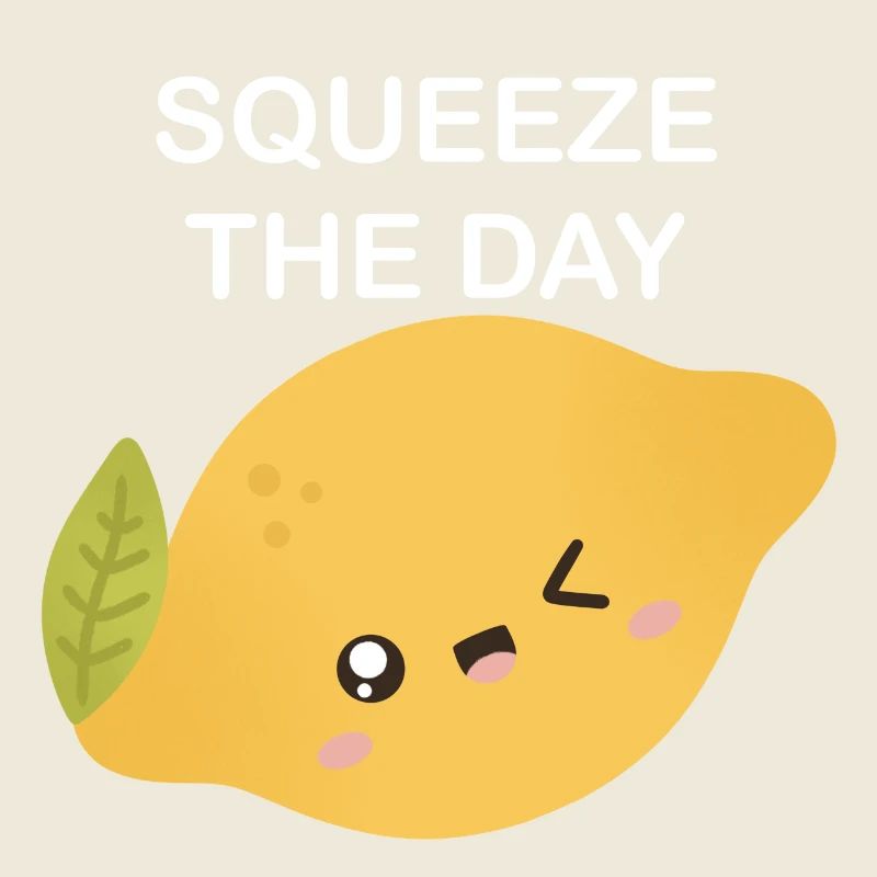 Squeeze the Day Lemon Charm