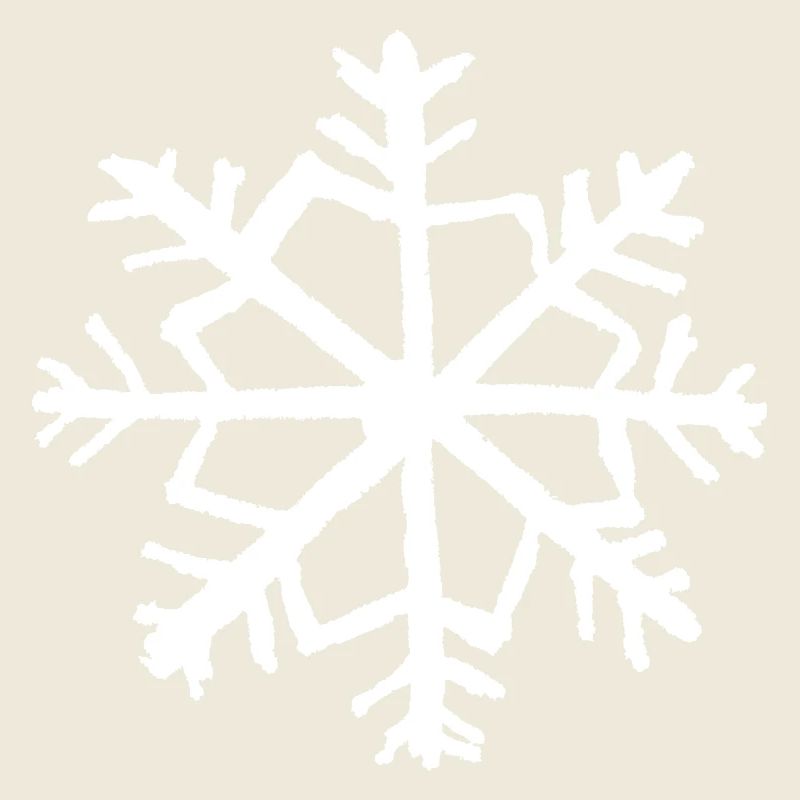 Snowflake Winter Christmas Retro Grunge