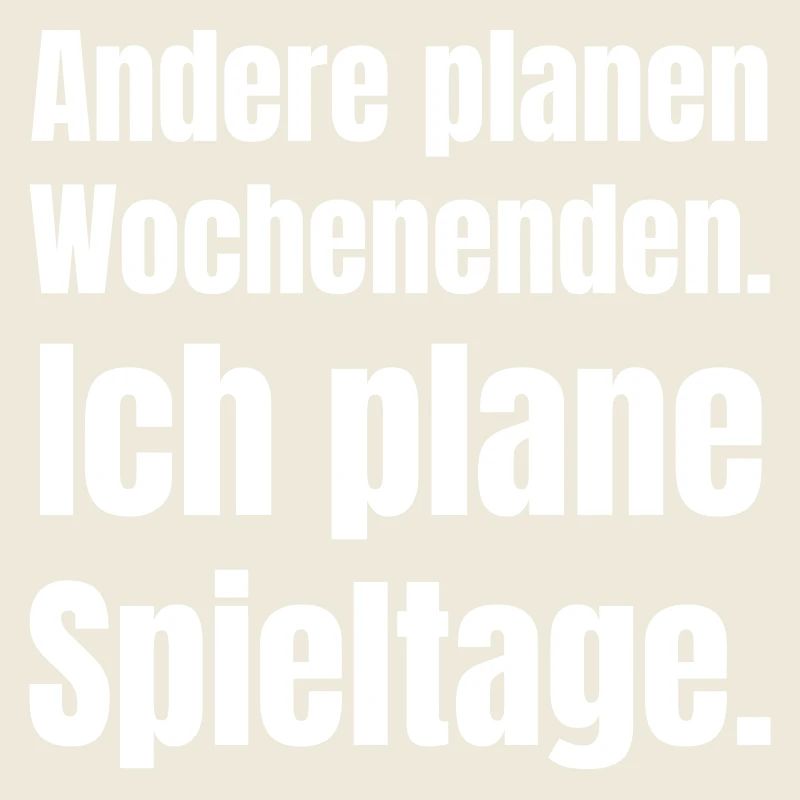 Others plan weekends. I'm planning match days.