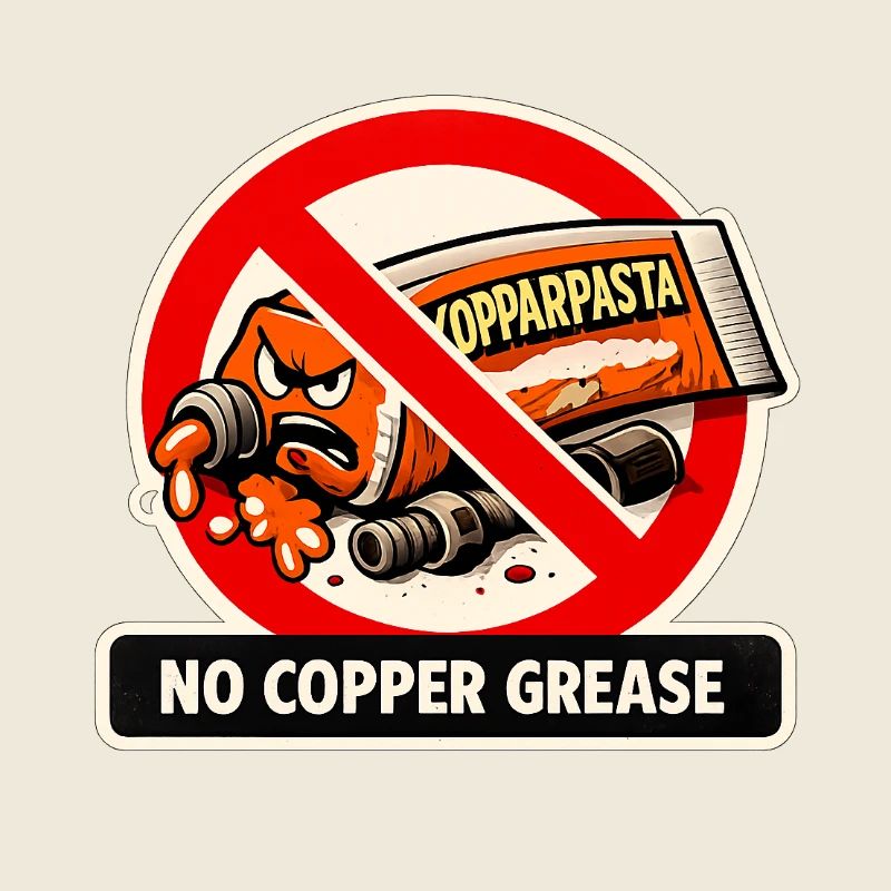 No copper paste