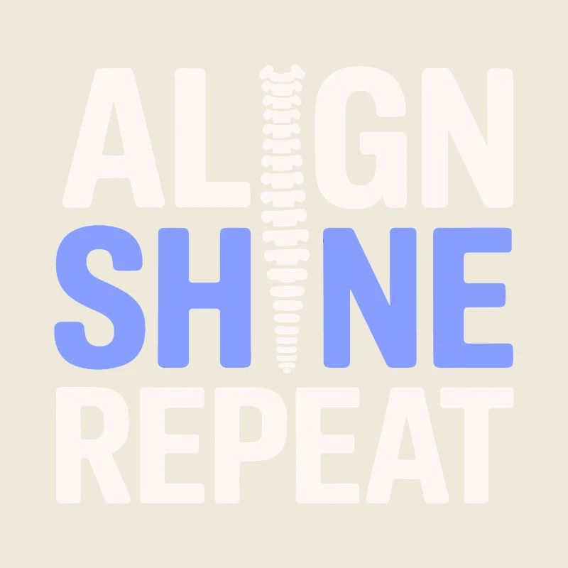 Chiropractor Align Shine Repeat Professional DC 