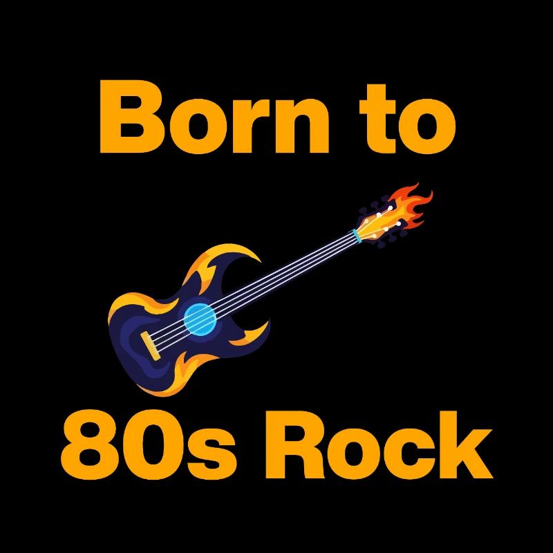 Né dans le rock des années 80, les riffs de feu ! Rock 'n ́Roll