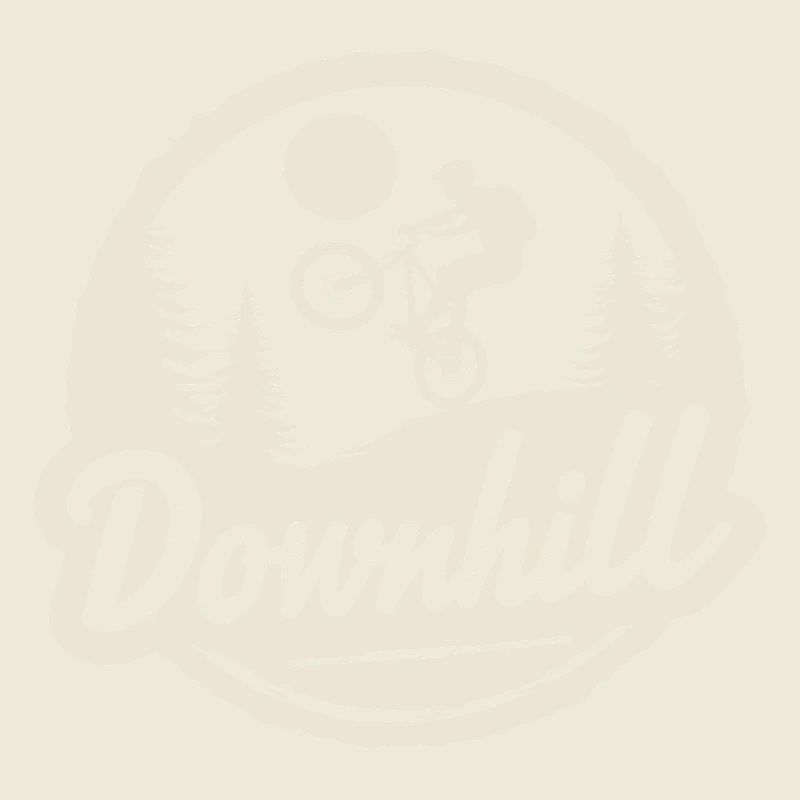 Aventure de VTT en descente dans la forêt