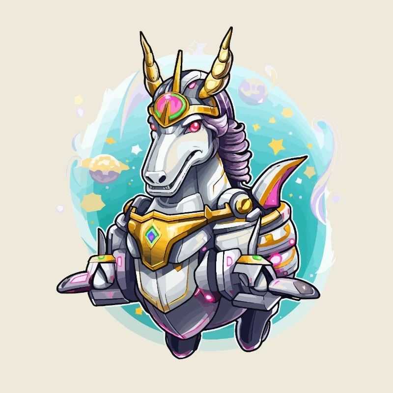 Neon-Unicorn-Krieger