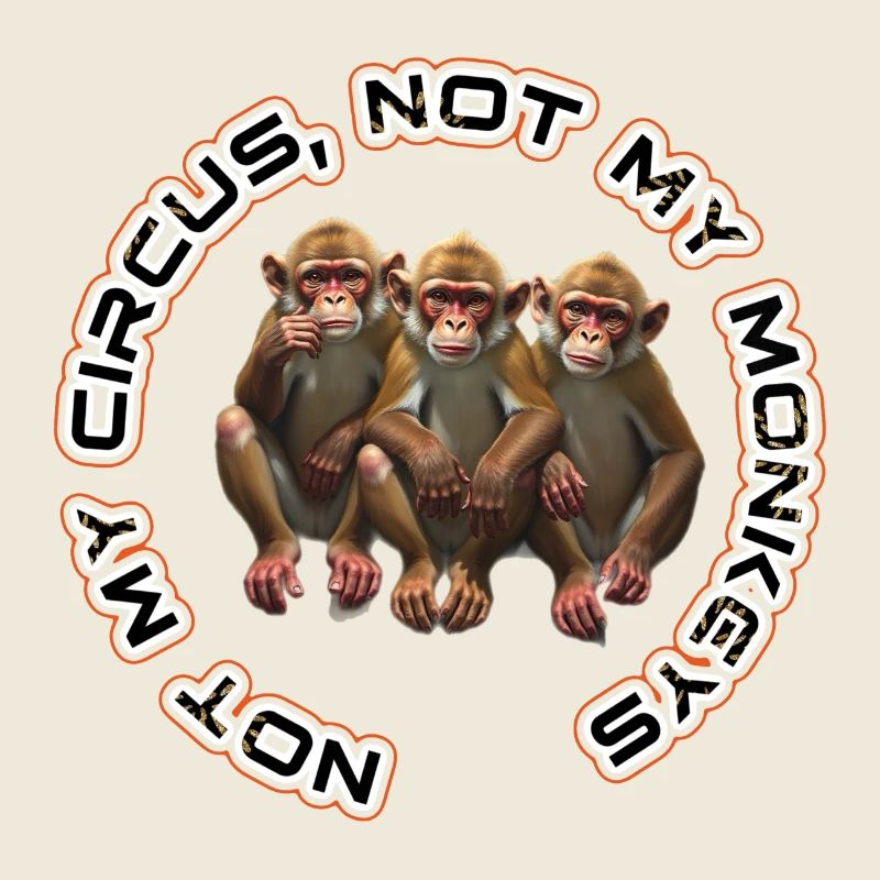 Pas mon trio de singes