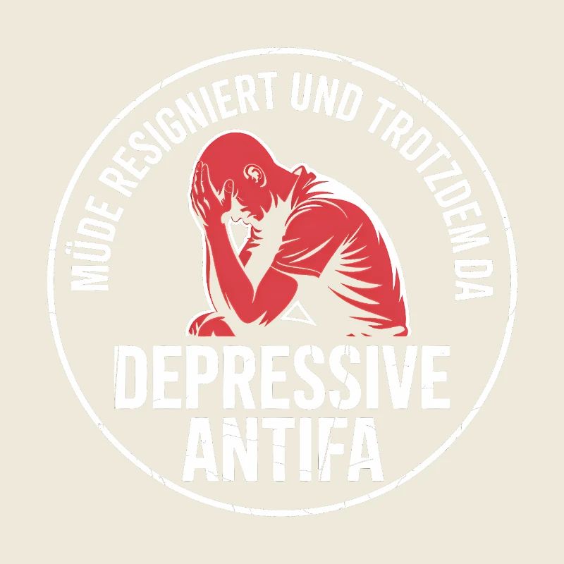 Depressive Antifa - Antifascist Merch