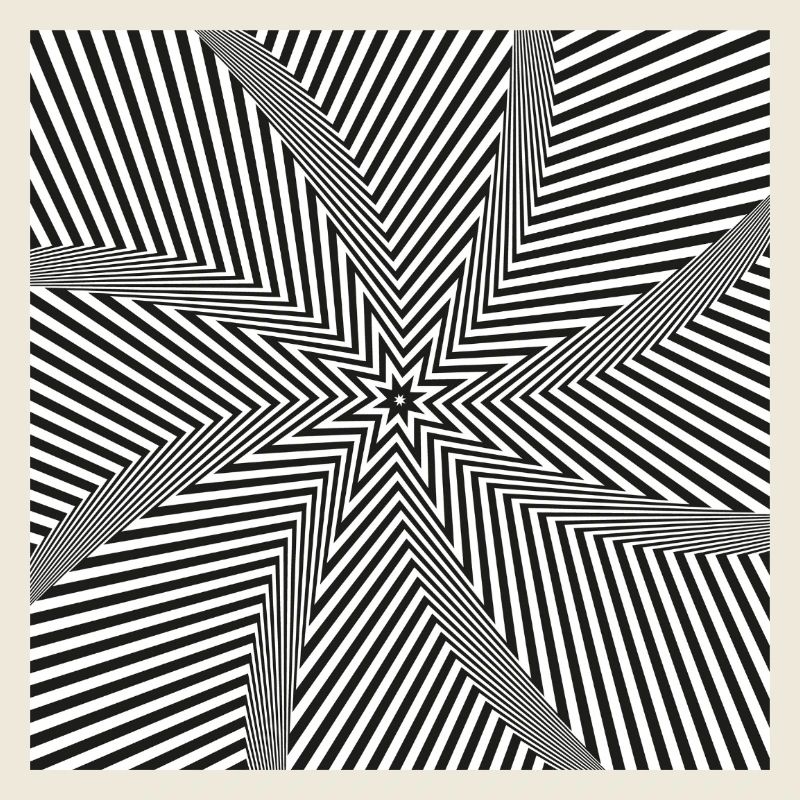 Starburst optisches Labyrinth