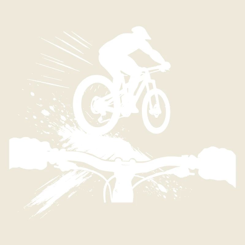 Perspective VTT en descente Perspective VTT Cadeau