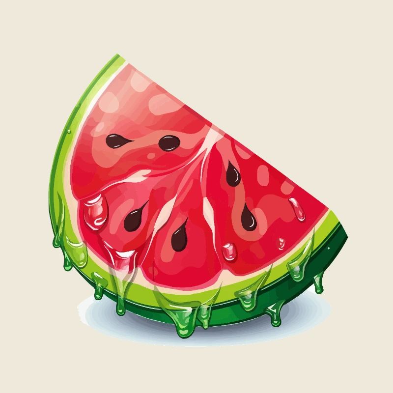 Tranche de pastèque