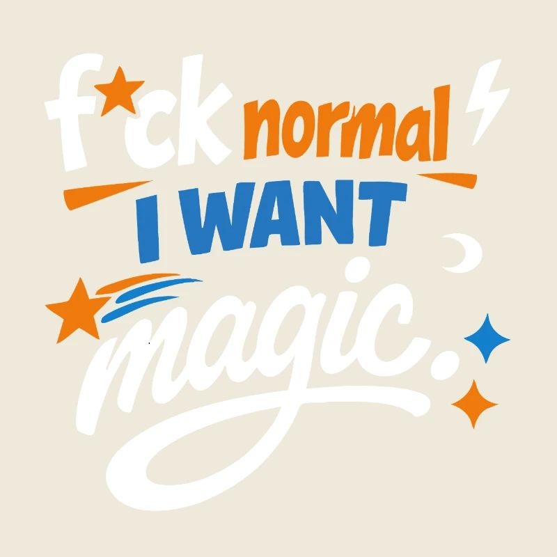 Magic instead of normality: Courageously colourful