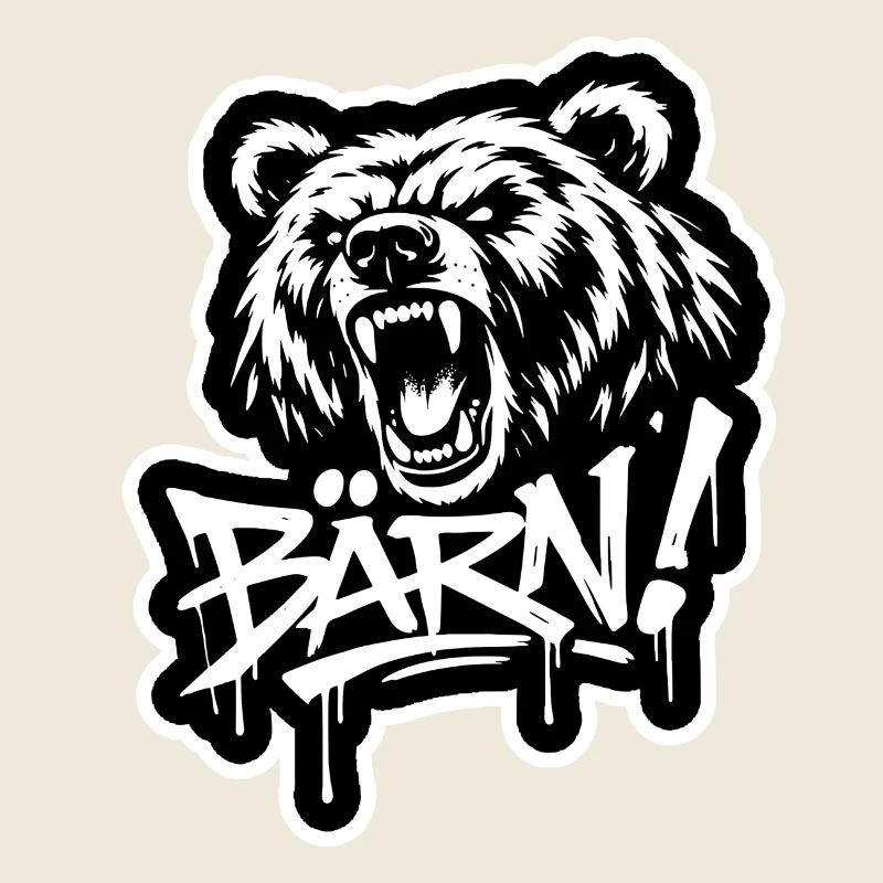 Graffiti Bern - Berner Bär - Bärn