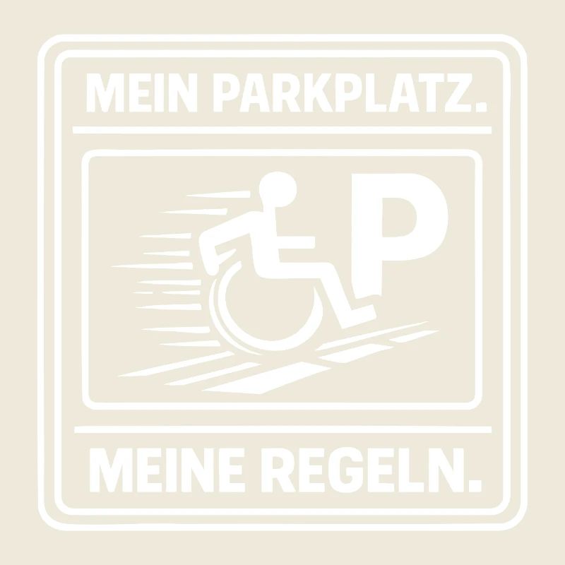 Utilisateurs de fauteuils roulants – Ma place de parking – Mes règles