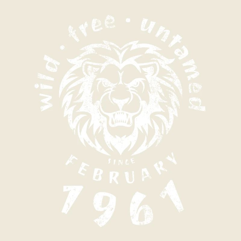 65. Geburtstag Wild, free & untamed since 02/1961