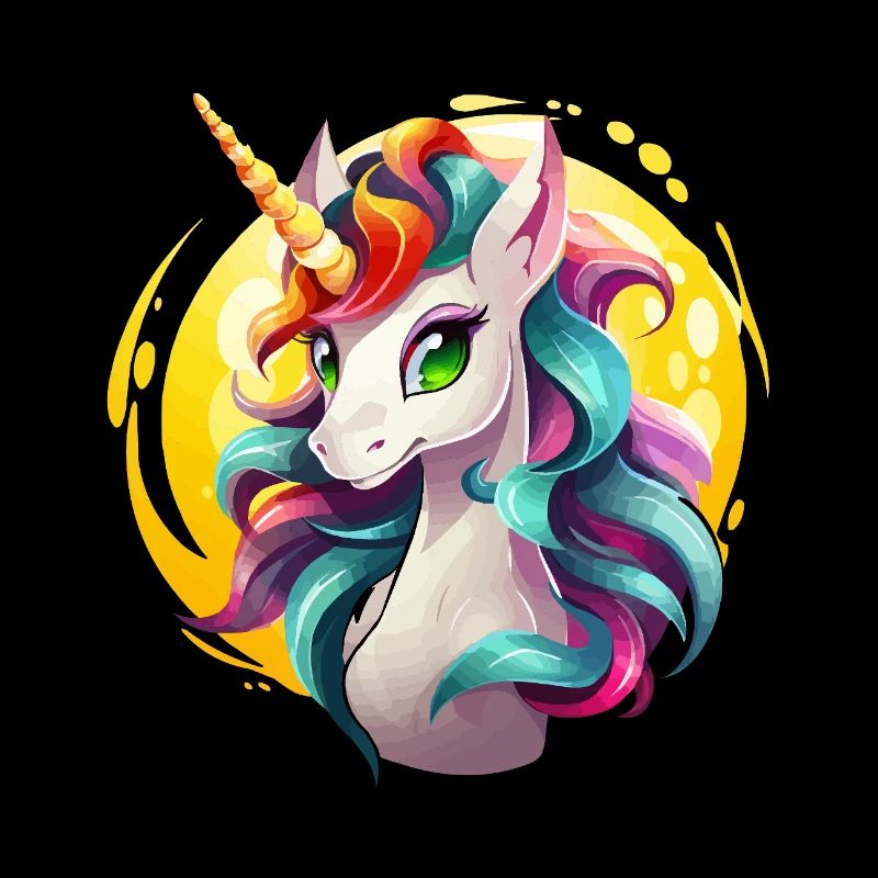 Licorne arc-en-ciel à Sonnencircle