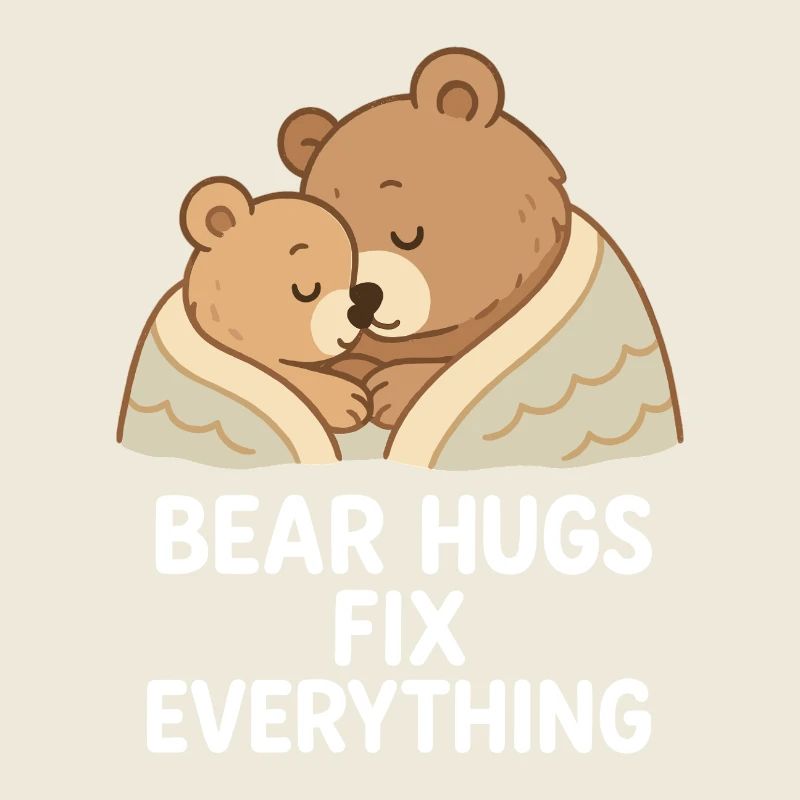 Zwei Bären Umarmung – Bear Hugs Fix Everything
