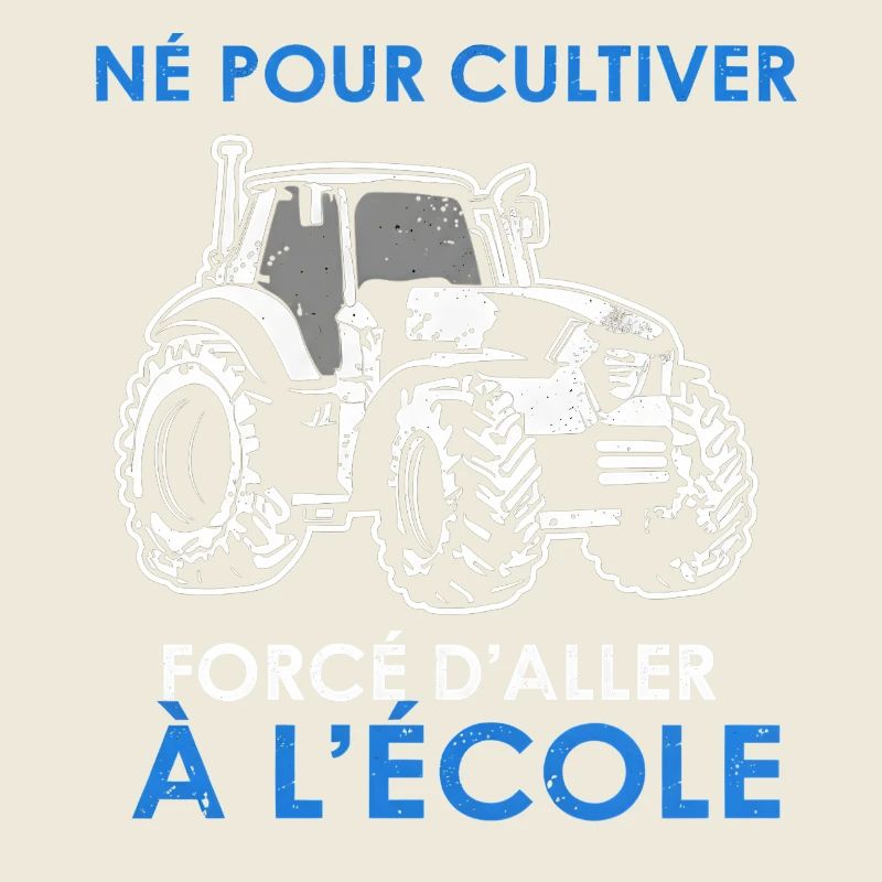 Né pour cultiver — forcé d’aller à l’école