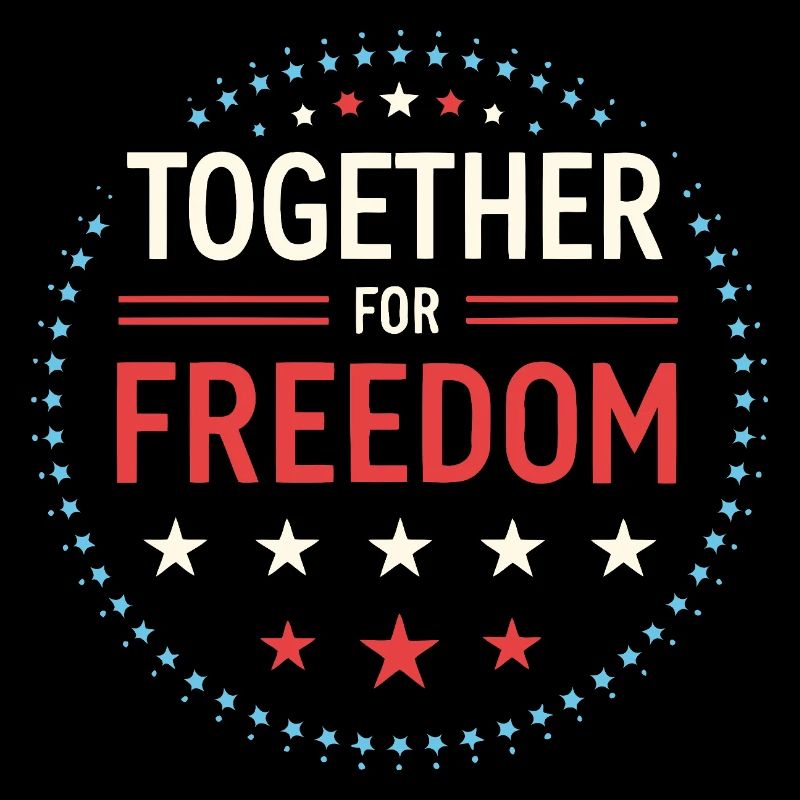 Together for Freedom – Star Badge