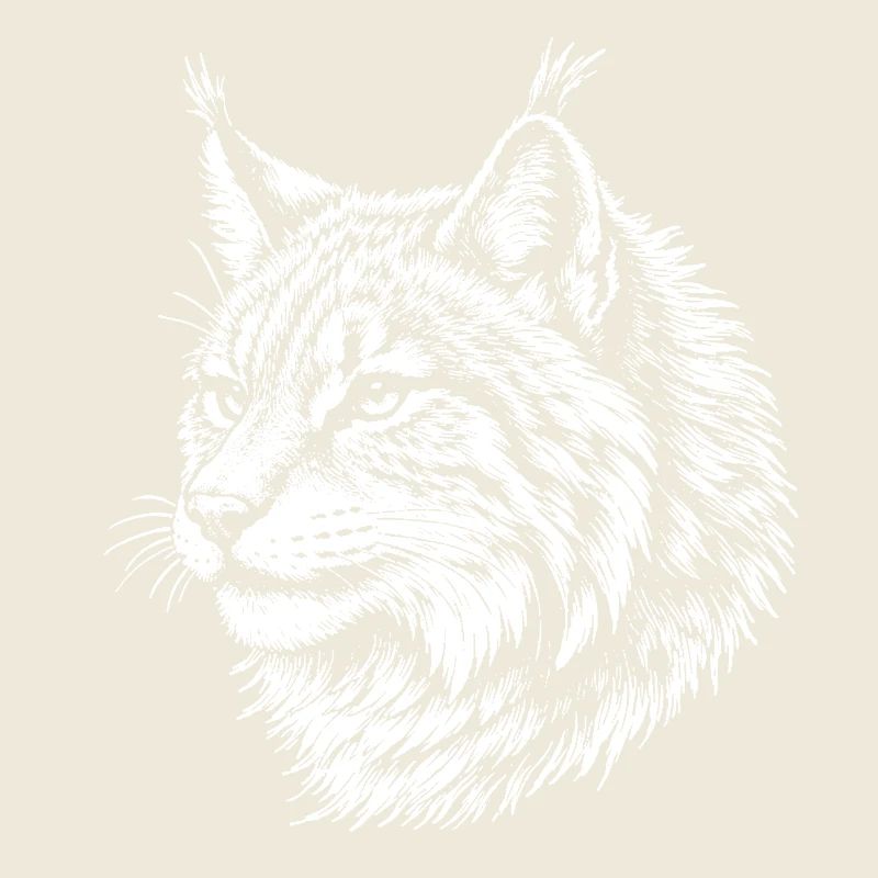 Lynx Contrast Portrait