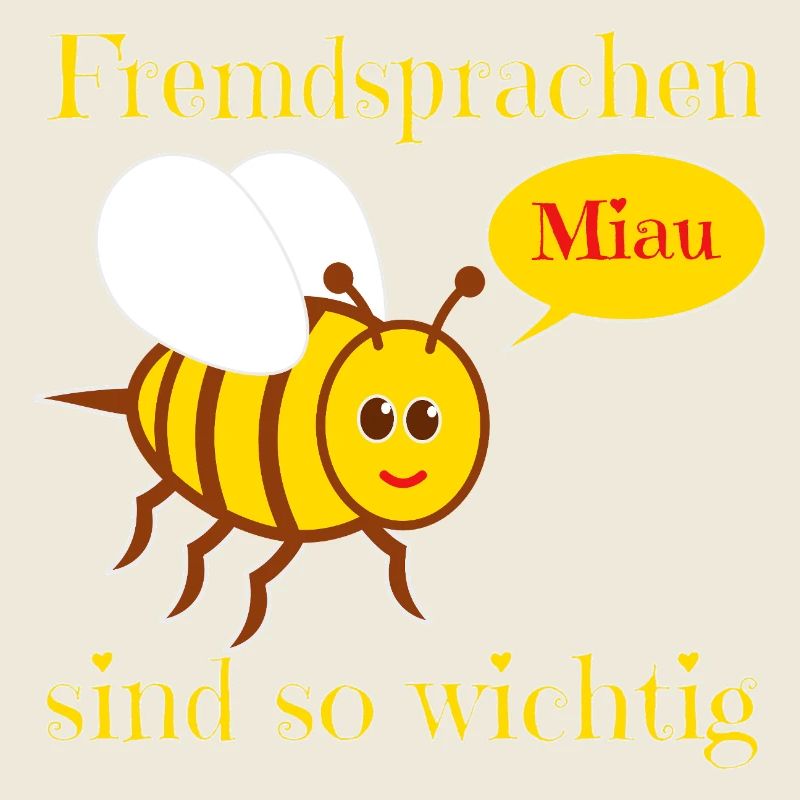 Funny bee in comic style