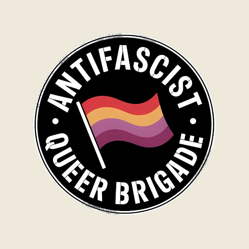 Antifascist Queer Brigade - Antifa Pride Merch