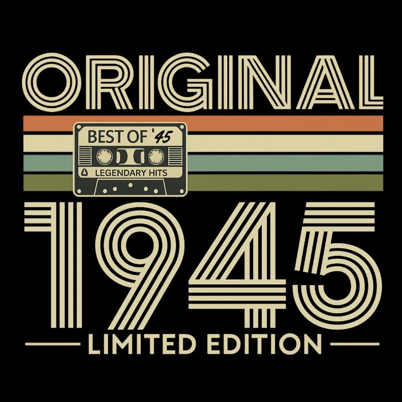 Original 1945 Édition limitée Cassette