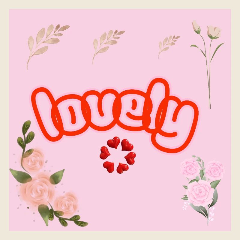 Lucky Neon Floral on Pink