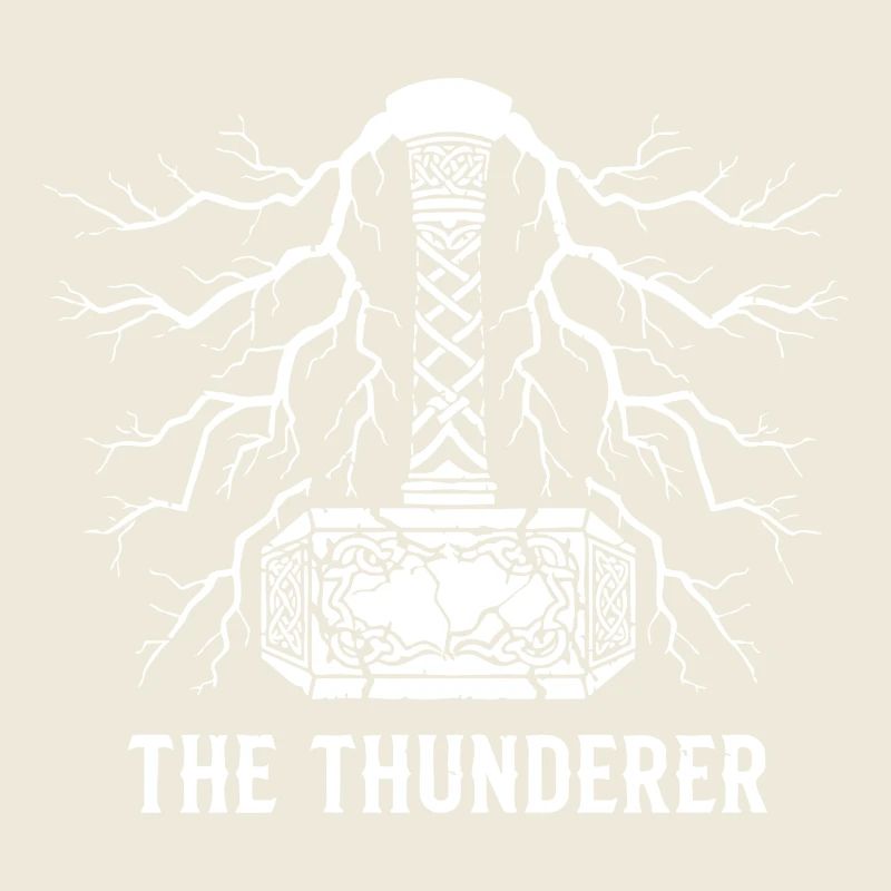The Thunderer Thor's Hammer Mjölnir Lightning
