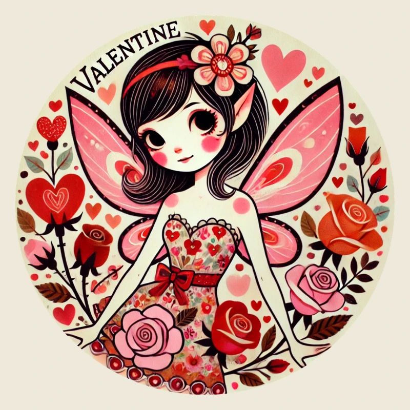 Fée de la Saint-Valentin Fleur