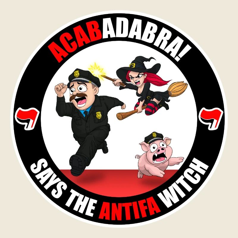 Die Antifa-Hexe – Polizei