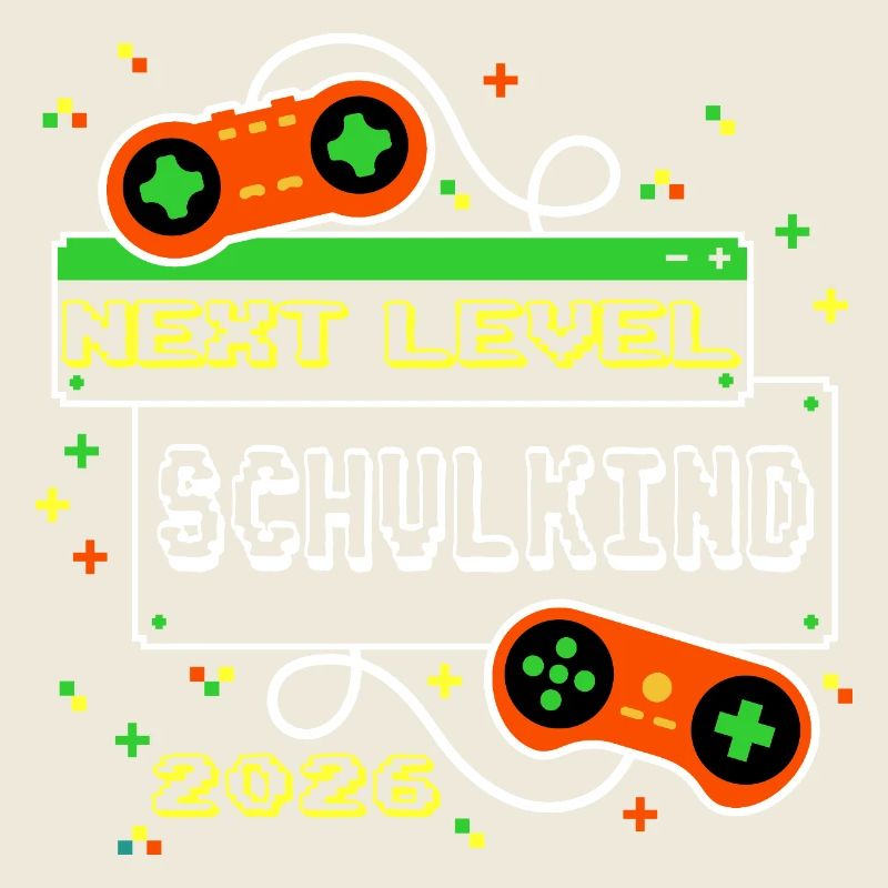 Next Level: Schulkind 2026 Gaming Einschulung