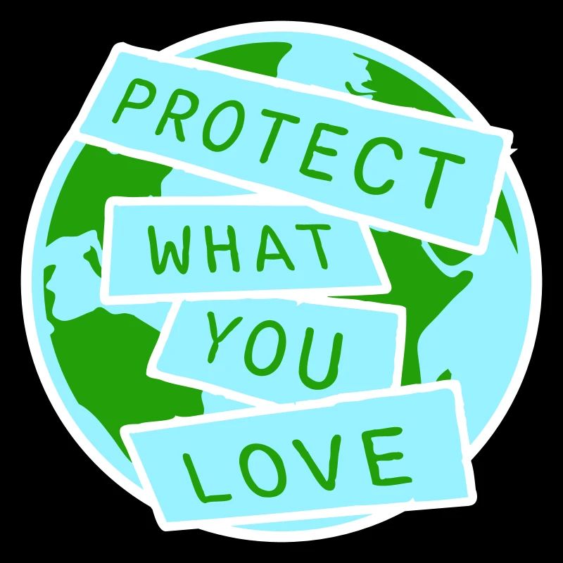 Déclaration de protection de la nature Protéger ce que vous aimez Logo de la Déclaration de Protection de la Nature