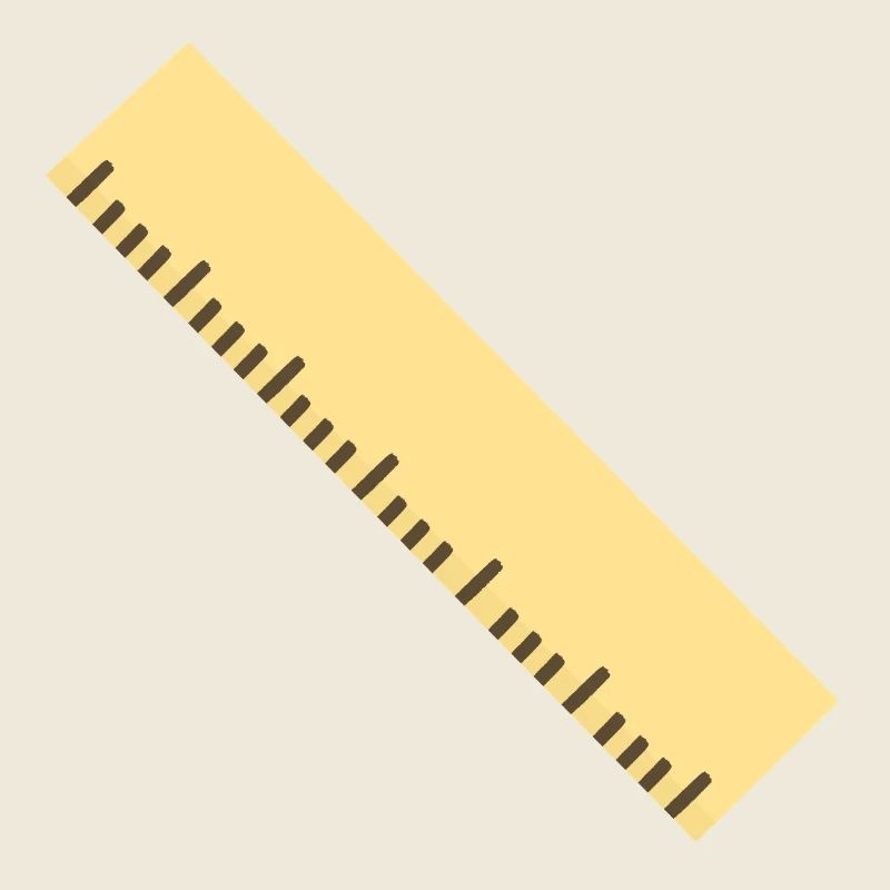 Diagonal Ruler Line Art