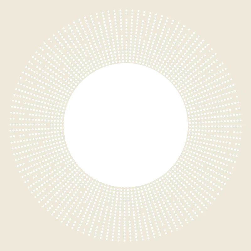 Circular Dot Burst Radiance