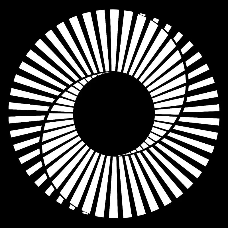Radial Sunburst Emblem