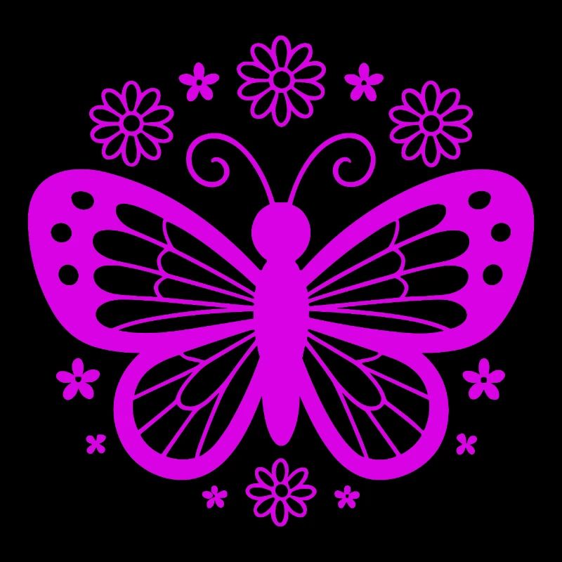 Pink Butterfly Flower Dream