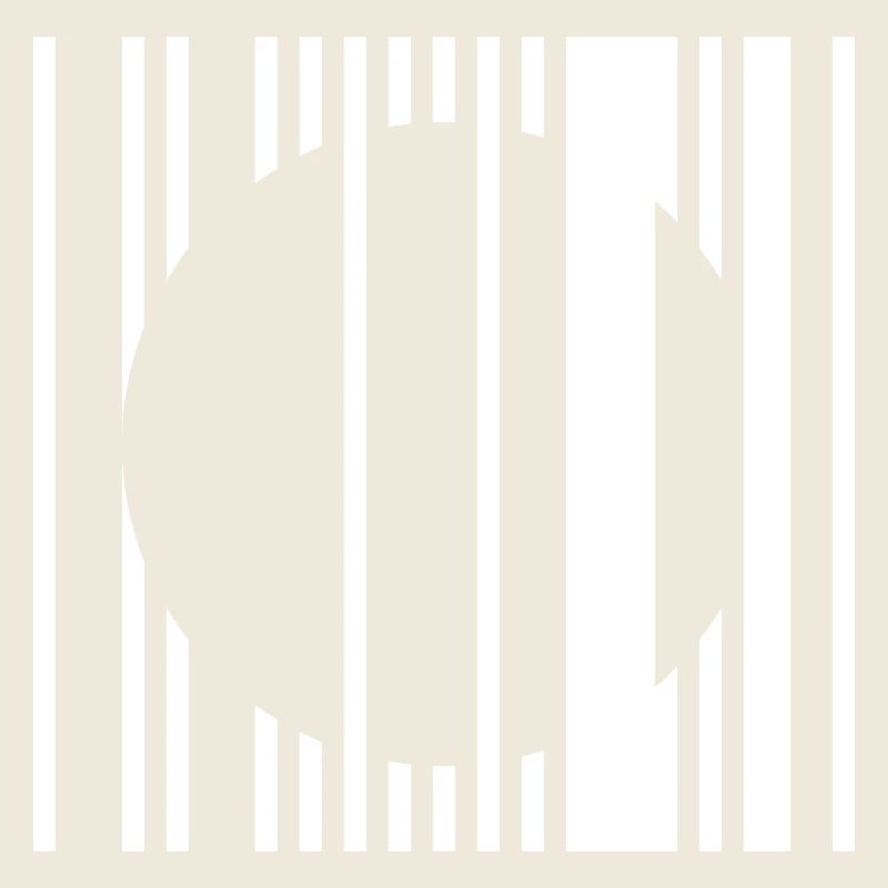 Vertical Stripe Circle