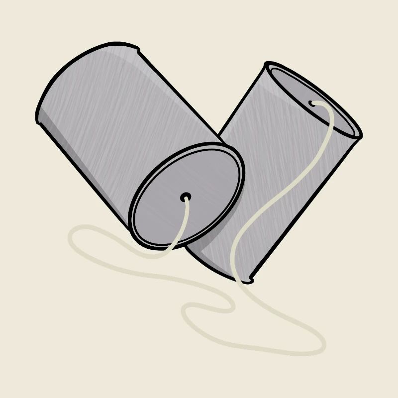 Blechdosen-Handy-Nostalgie
