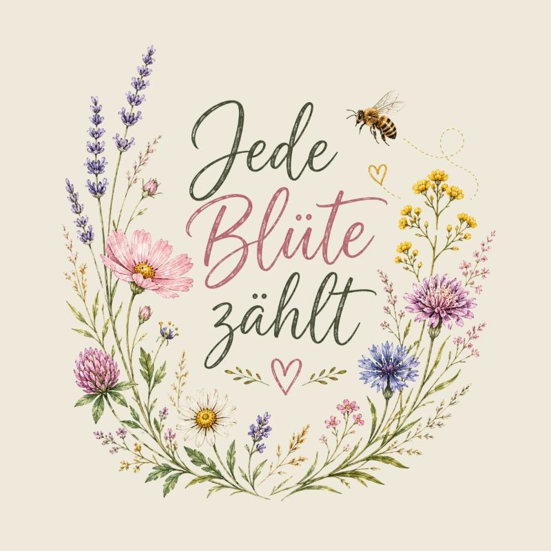 Jede Blüte zählt