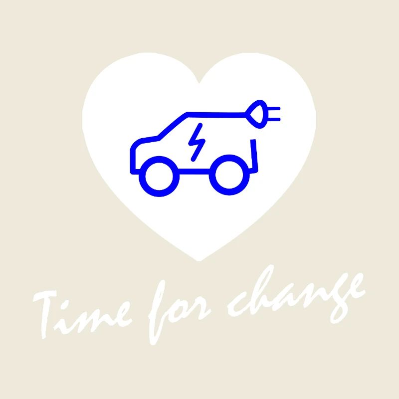 Time for change E-car heart
