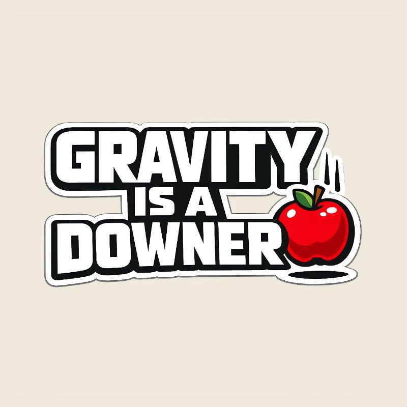 La gravité est un déprimant