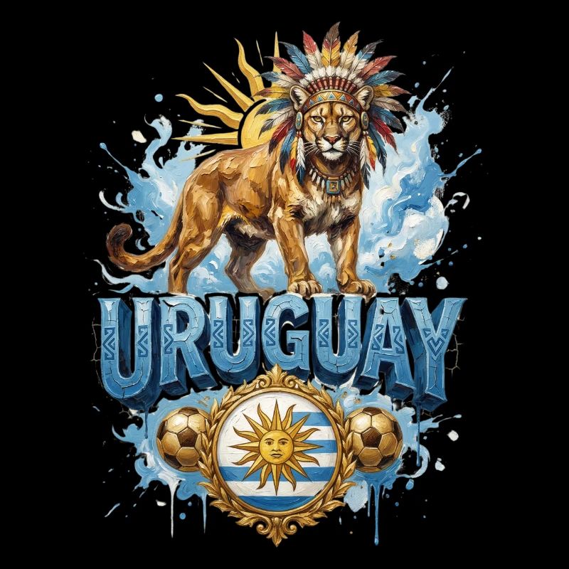Uruguay - Modèle de maillot de l’équipe nationale