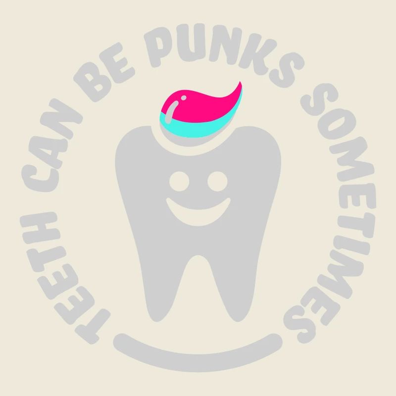 teeth punk zahn