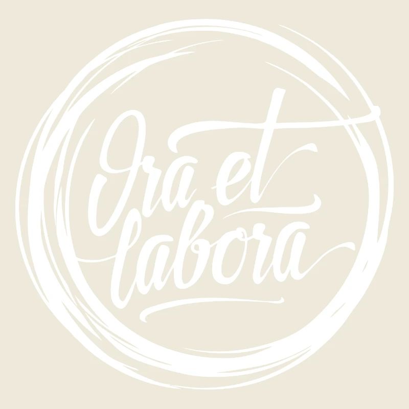 Ora et labora (dunkel)