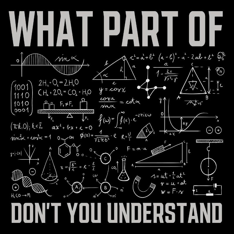 Welchen Teil von verstehst du nicht Funny Math?