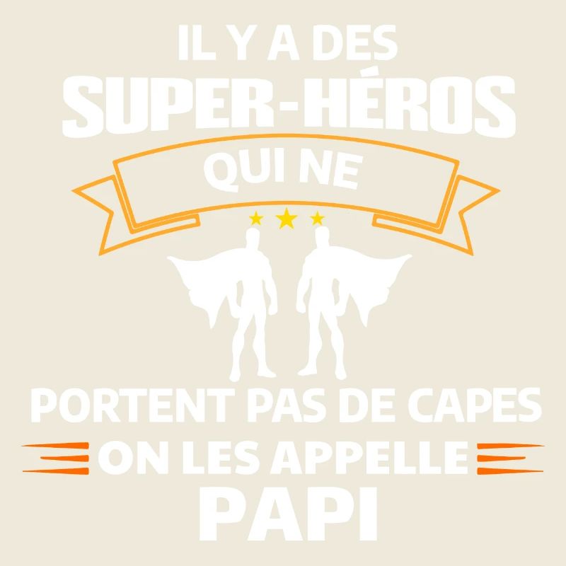 Super-Héros Papi Cadenas d'Amour