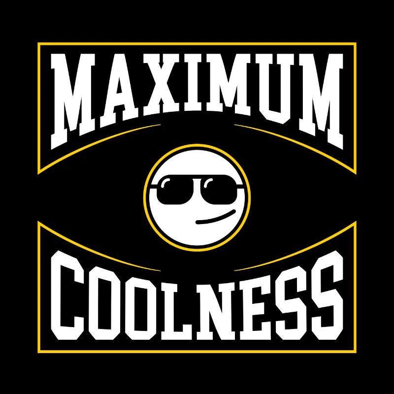 Coolitude maximale Design d’émoticône rétro