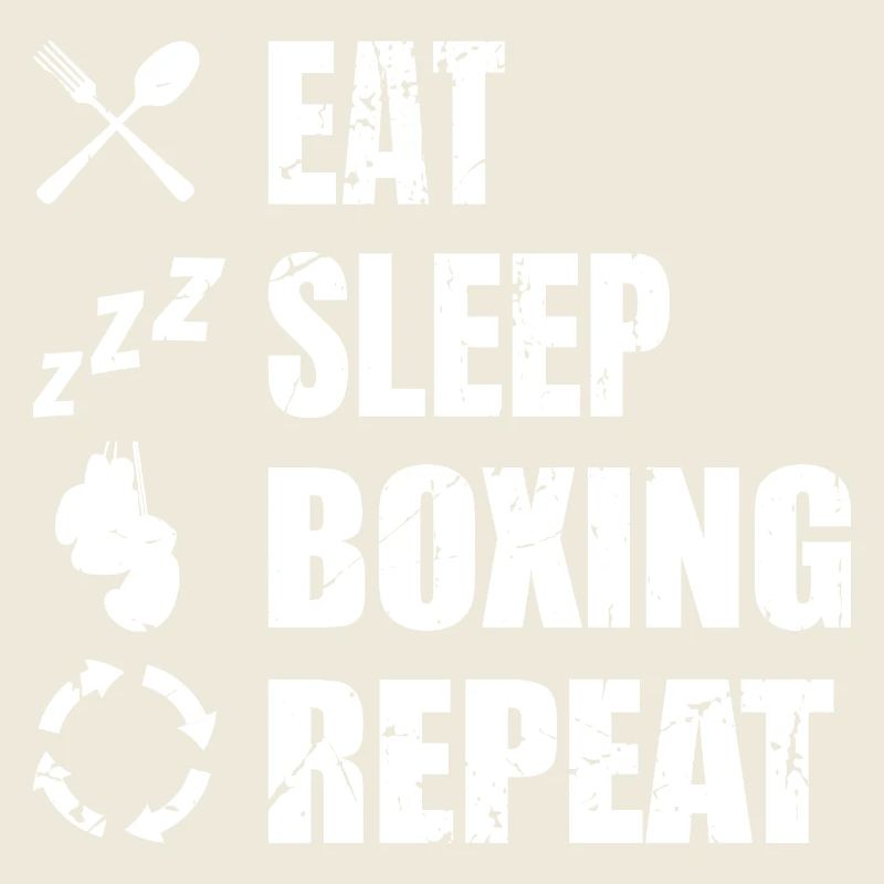 Manger Sommeil Boxe Répéter