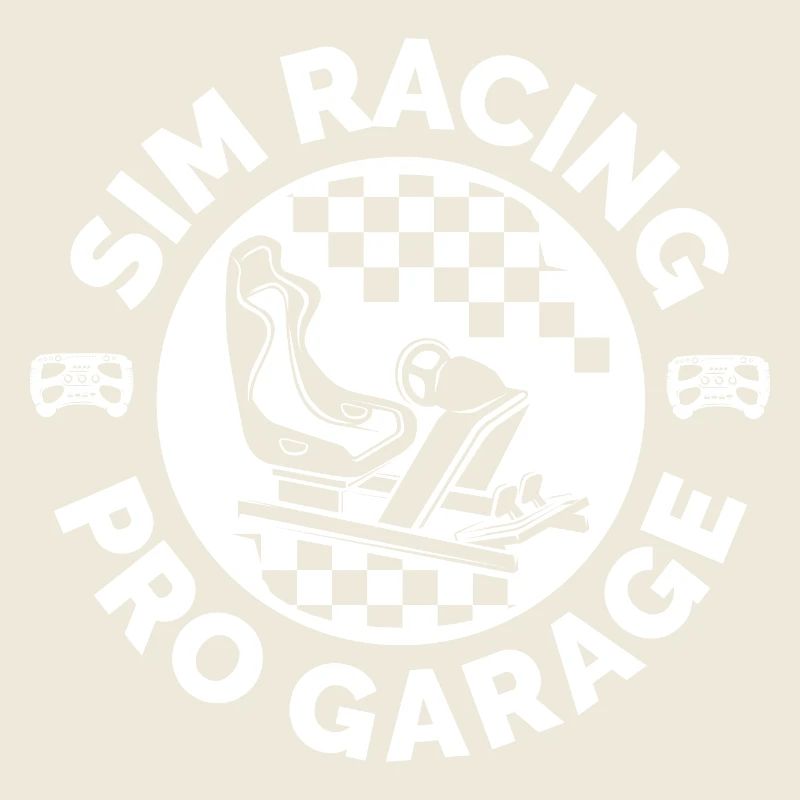 Emblème de Simracing Patch Sim Racer Icône de jeu