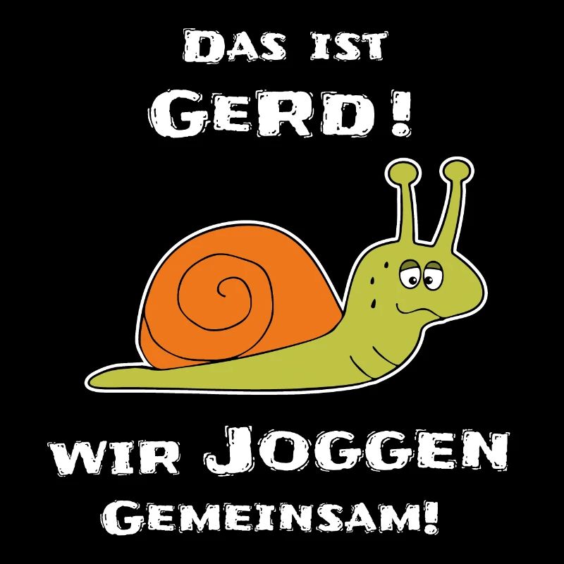 Funny Snail Jogging