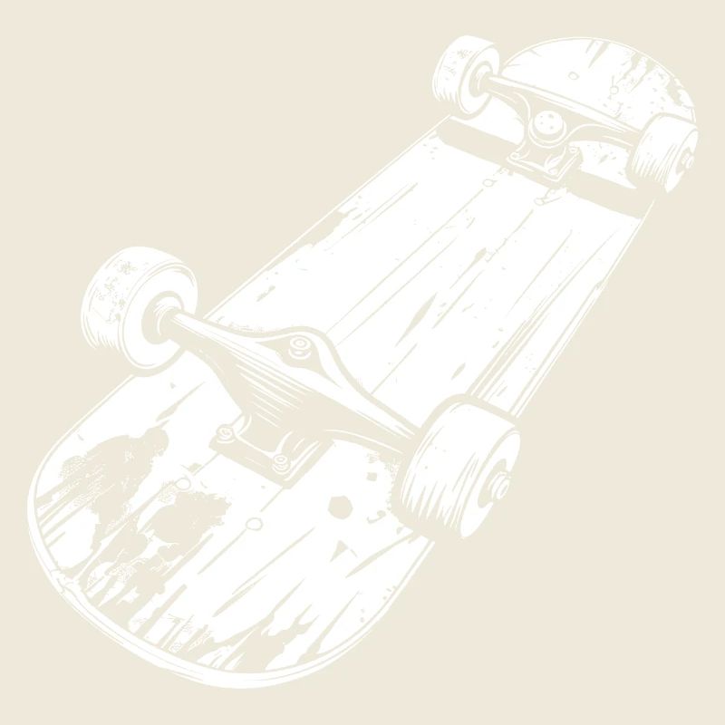Skateboard Drawing